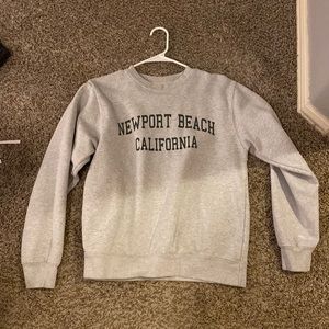 newport beach crewneck
